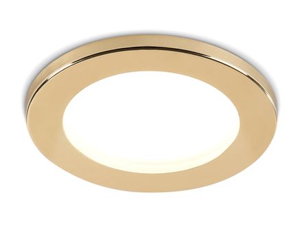 Светильник встраиваемый TN6634 GD золото IP44 GX53 D100*60