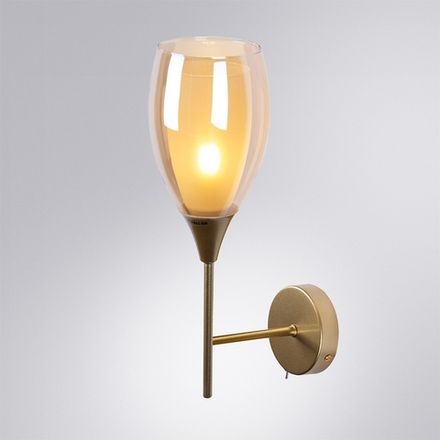 Бра Arte Lamp BARRY A7951AP-1GO, 1хE14