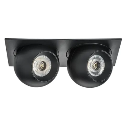 i5277272 Светильник INTERO LED 9W*2 850LM*2 24G ЧЕРНЫЙ 3000K (217527+217072+217072)