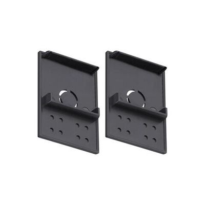 135317 PORT NT25 207 черный Заглушка торцевая для арт.135299-135303, 2шт IP20 VECTOR