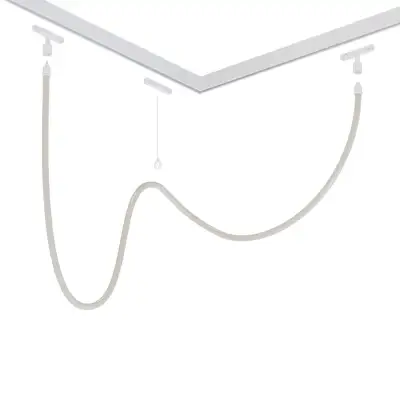 Гибкий неон Arte Lamp LOOP для магнитных трековых систем OPTIMA, LINEA, EXPERT A4911PL-1WH, 1хLED