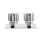 Светильник MS-VORTEX-BUILT-S170x90-2x12W Day4000 (WH-WH, 20 deg, 230V) (Arlight, IP20 Металл, 5 лет)