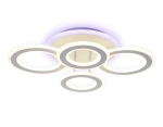 Потолочный светодиодный светильник с пультом FA8801 WH белый 123W 570*420*130 (ПДУ РАДИО 2.4)