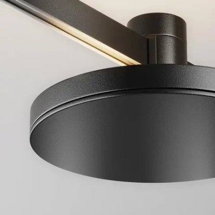 Трековый светильник Плато / Plato Flarity 3000K 7Вт 120°, TR152-1-7W3K-B. TM Maytoni