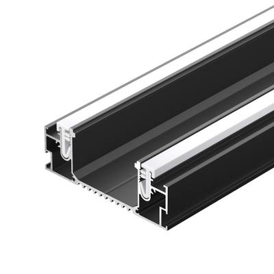 Профиль STRETCH-41-CEIL-CENTER-2000 BLACK (Arlight, Алюминий)