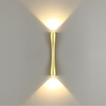 4292/10WL HIGHTECH ODL22 373 золотистый/металл Настенный светильник IP20 LED 10W 536Лм 3000K ANIKA