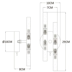 Бра Arte Lamp Ramona A7410AP-4PB, 4хG4