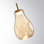 5098/4L PENDANT ODL25 423 античн.бронза/янтарный/металл/стекло Подвес LED 4W 4000K 388Лм NAVE