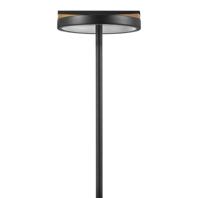 723927 Настольная лампа LODI LED 9W 720LM ЧЕРНЫЙ/ДЕРЕВО 3000K Lightstar