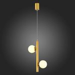 SL1185.203.02 Подвес ST-Luce Золотистый/Белый G9 2*5W