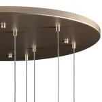 813093 Люстра GLOBO 9х40W E14 шампань/белый