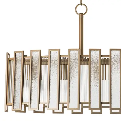 712162 Люстра AGAVE 6х40W E27 ШАМПАНЬ/ПРОЗРАЧНЫЙ Lightstar