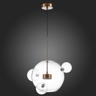 SL1133.203.01 Светильник подвесной ST-Luce Латунь/Прозрачный LED 1*14W 3000K