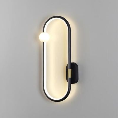 5607/14WL LEDIO LN26 451 черный Настенный светильник LED 14W 3000К  220V HARLOW