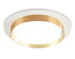Светильник встраиваемый TU5012 WH/GD белый/золото IP20 GX70 D150*45