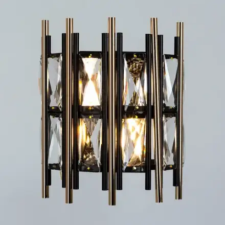 Настенный светильник Arte Lamp ALRUBA A1043AP-2BK, 2хE14