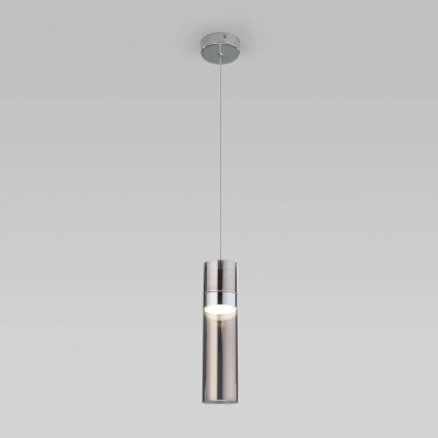 Подвесной светильник 50244/1 LED хром/дымчатый, LED