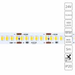 Светодиодная лента 24V 19,2W/m 4000К 5м Arte Lamp TAPE A2424010-02-4K, LED