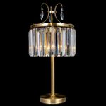 Citilux Инга CL335833 Настольная лампа хрустальная Бронза