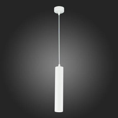 ST151.503.01 Светильник подвесной Белый GU10 1*50W  IP20 D54xH290 220V Без ламп