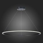 ST604.443.34 Светильник подвесной ST-Luce Черный/Белый LED 1*34W 4000K