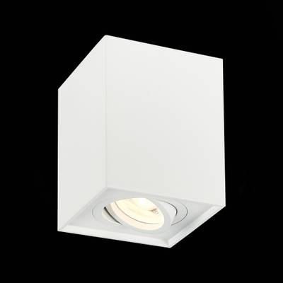 ST109.507.01 Светильник потолочный Мат. белый GU10 1*50W  L100xW100xH123 220V Без ламп