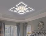 Потолочный светодиодный светильник с пультом FA5303 WH белый 171W 840*840*130 (ПДУ РАДИО 2.4)