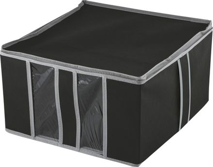 Кофр большой "Black" для хранения одеял подушек и пледов
