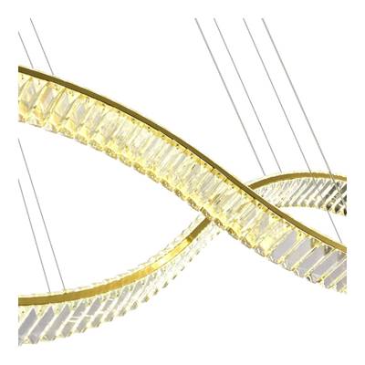 SL6206.303.50 Светильник подвесной ST-Luce Латунь/Прозрачный LED 1*50W 3000K
