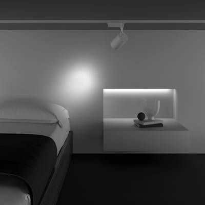 Трековый светильник Vuoro Unity 4000K 26Вт 24°, TR003-1-26W4K-S-W. TM Maytoni