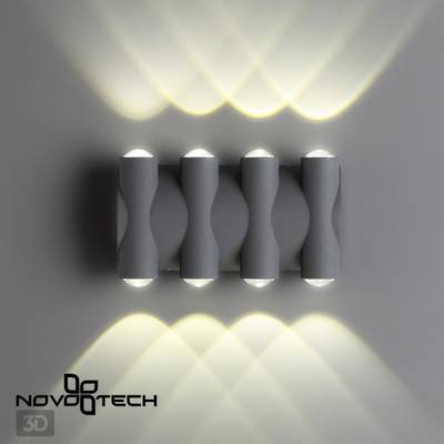 358568 STREET NT21 374 темно-серый Ландшафтный настенный светильник IP54 LED 4000K 8W 85-265V CALLE