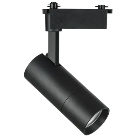 229237 Светильник для 1-фазного трека VOLTA LED COB 20W 1800LM 18-60G ЧЕРНЫЙ 3000K