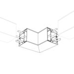 Угол S2-LINE-7977-L90N внутренний (Arlight, Металл)