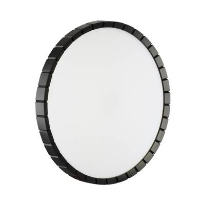 7649/EL PALE SN 88 Светильник пластик/белый/черный LED 70Вт 3000-6000К D486 IP43 пульт ДУ ATABI BLACK