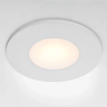 012806 Рамка (светильник) PVC д/LED-модулей 941хх и LED-ламп D50мм PIANO ROUND БЕЛЫЙ IP65