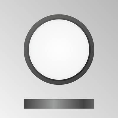 Citilux Бейсик CL738121N Светильник накладной Чёрный