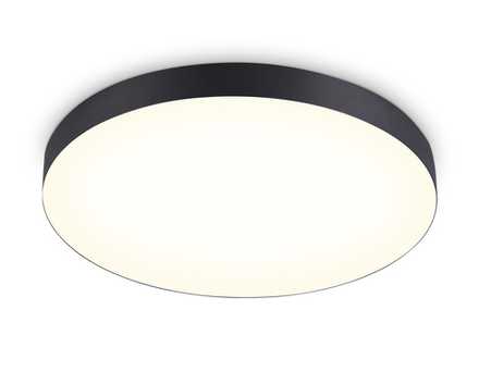 Светильник светодиодный потолочный FV5537 BK черный LED 90W 3000K D600*58 (Без ПДУ)
