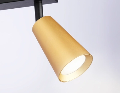Светильник накладной TA13146/2 BK/GD черный/золото GU10/2 max 12W 295*60*130