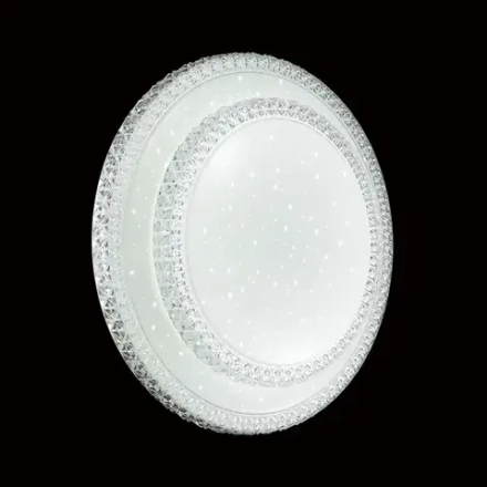 2041/EL PALE SN 197 Светильник пластик/белый/прозрачный LED 72Вт 3000-6300K D450 IP43 пульт ДУ FLOORS