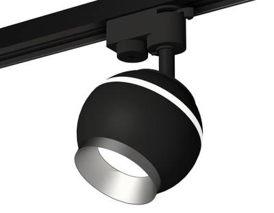 Комплект трекового светильника XT1102004 SBK/MCH черный песок/хром матовый GU5.3 LED 3W 4200K (A2521, C1102, N7033)