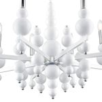 8260/8 MODERNI LN26 белый/хром, металл Люстра E14 8*40W 220V NANA