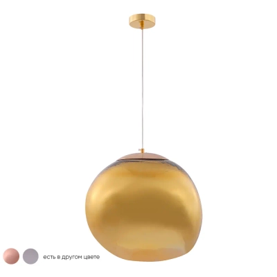 Светильник подвесной Crystal Lux MALAGA SP1 D360 GOLD 0865/201