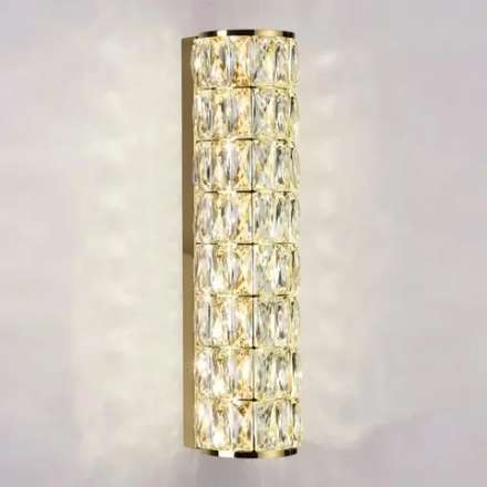 4926/8WL L-VISION ODL24 581 золото/металл/хрусталь Настенный светильник LED 8W 4000K 463Лм PANTA