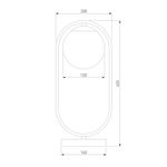 Настольный светильник в стиле лофт 01138/1 хром, E27х1