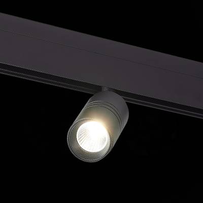 ST365.446.07 Магнитный трековый светильник Черный LED 1*7W 4000K 595Lm Ra&gt;80 36° IP20 L-xW44xH90 48V