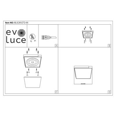 SLE201272-01 Светильник потолочный Серый, Светлое дерево/Белый LED 1*42W 3000K/4000K/6000K