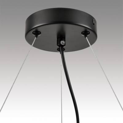 8232/6 COMFI LN25 193 черный/прозрачный, металл/стекло Светильник подвесной LED GX70 6*10W 220V NATALINA