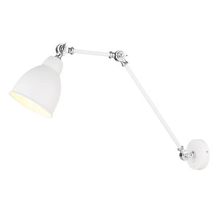 Бра Arte Lamp BRACCIO A2055AP-1WH, 1хE27