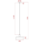 Подвесной светильник Arte Lamp SKAT A7052SP-1BK, 1хE27