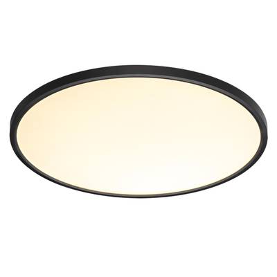 7660/48L MITRA LED SN 54 Светильник пластик/белый/черный LED 48Вт 3000/4000K D600 IP40 ALFA BLACK